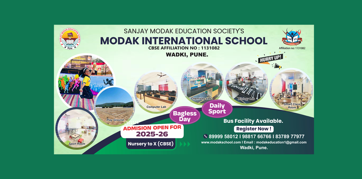 Modak International School | Best international School in Pune